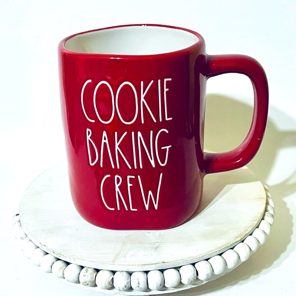 Rae Dunn Christmas “Cookie Baking Crew” Mug